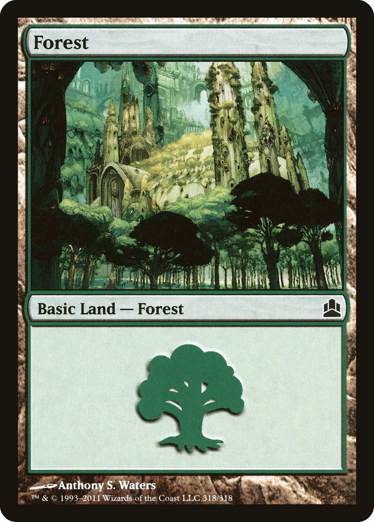 Forest — Commander 2011 — Magic: The Gathering