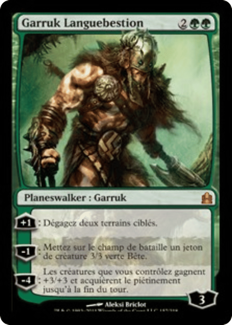 Garruk Languebestion — Commander 2011 — Magic: The Gathering