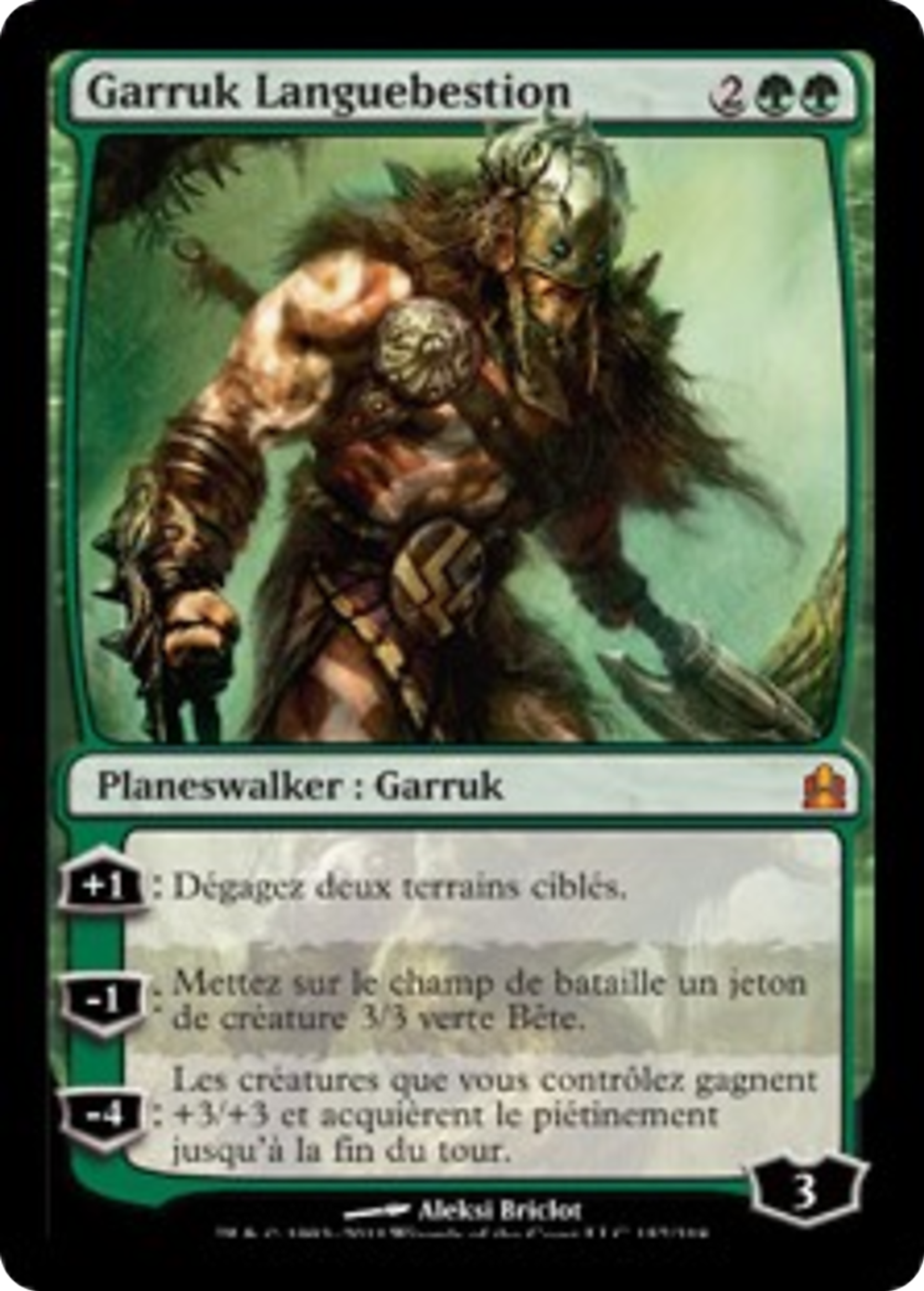 Garruk Languebestion — Commander 2011 — Magic: The Gathering