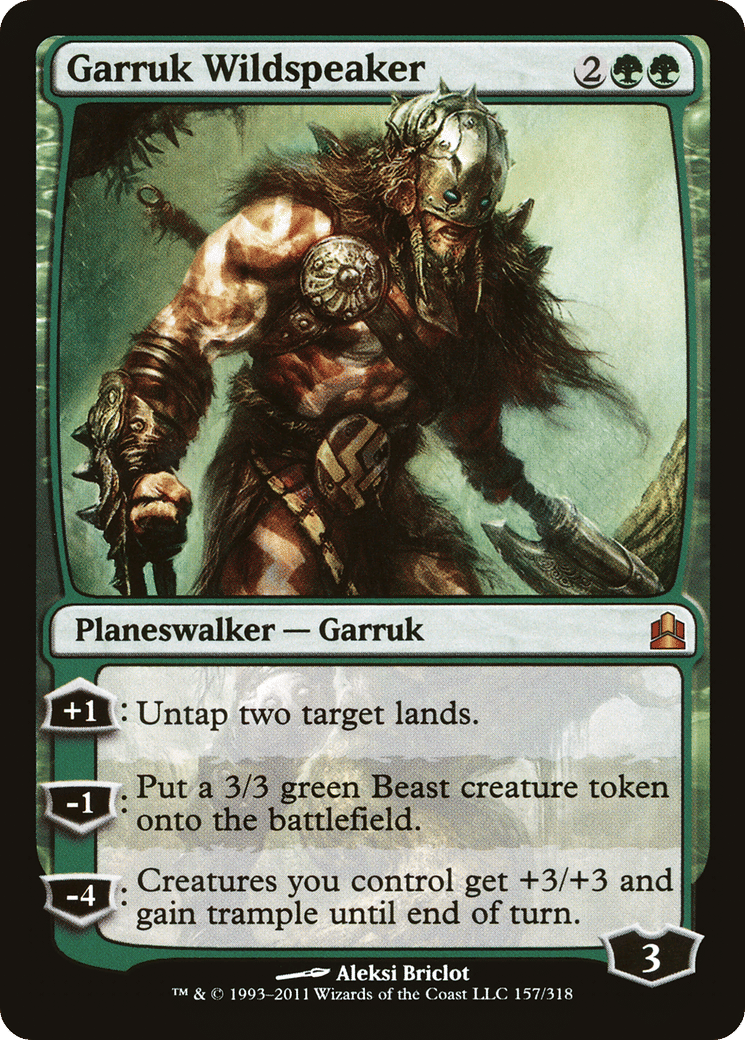 Garruk Languebestion — Commander 2011 — Magic: The Gathering