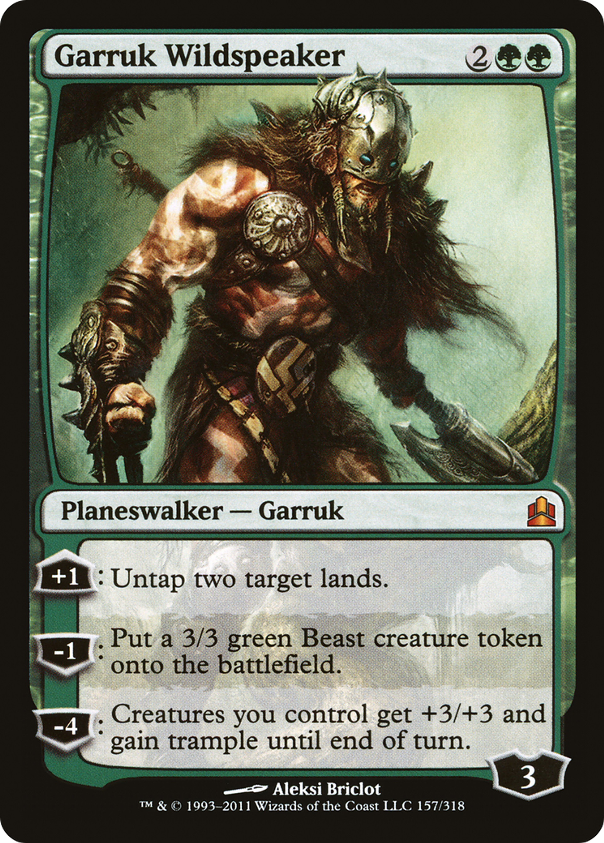 Garruk Languebestion — Commander 2011 — Magic: The Gathering