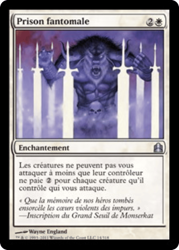 Prison fantomale — Commander 2011 — Magic: The Gathering