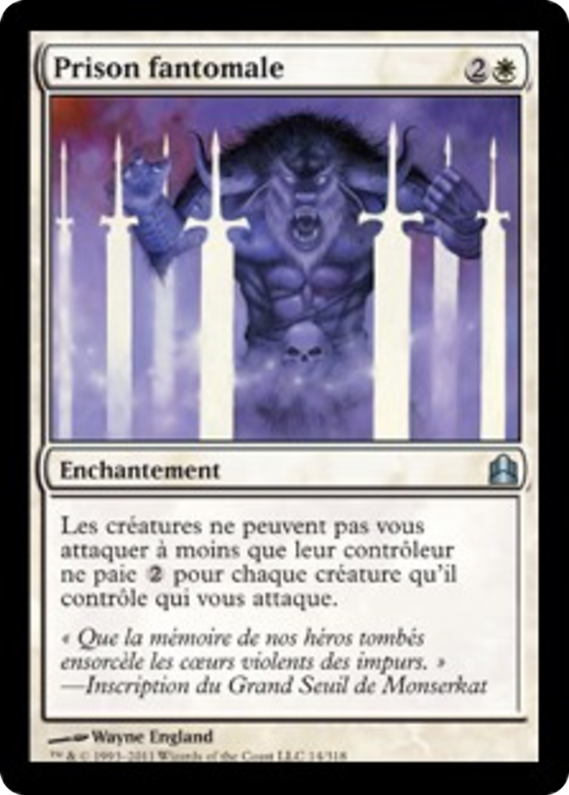 Prison fantomale — Commander 2011 — Magic: The Gathering