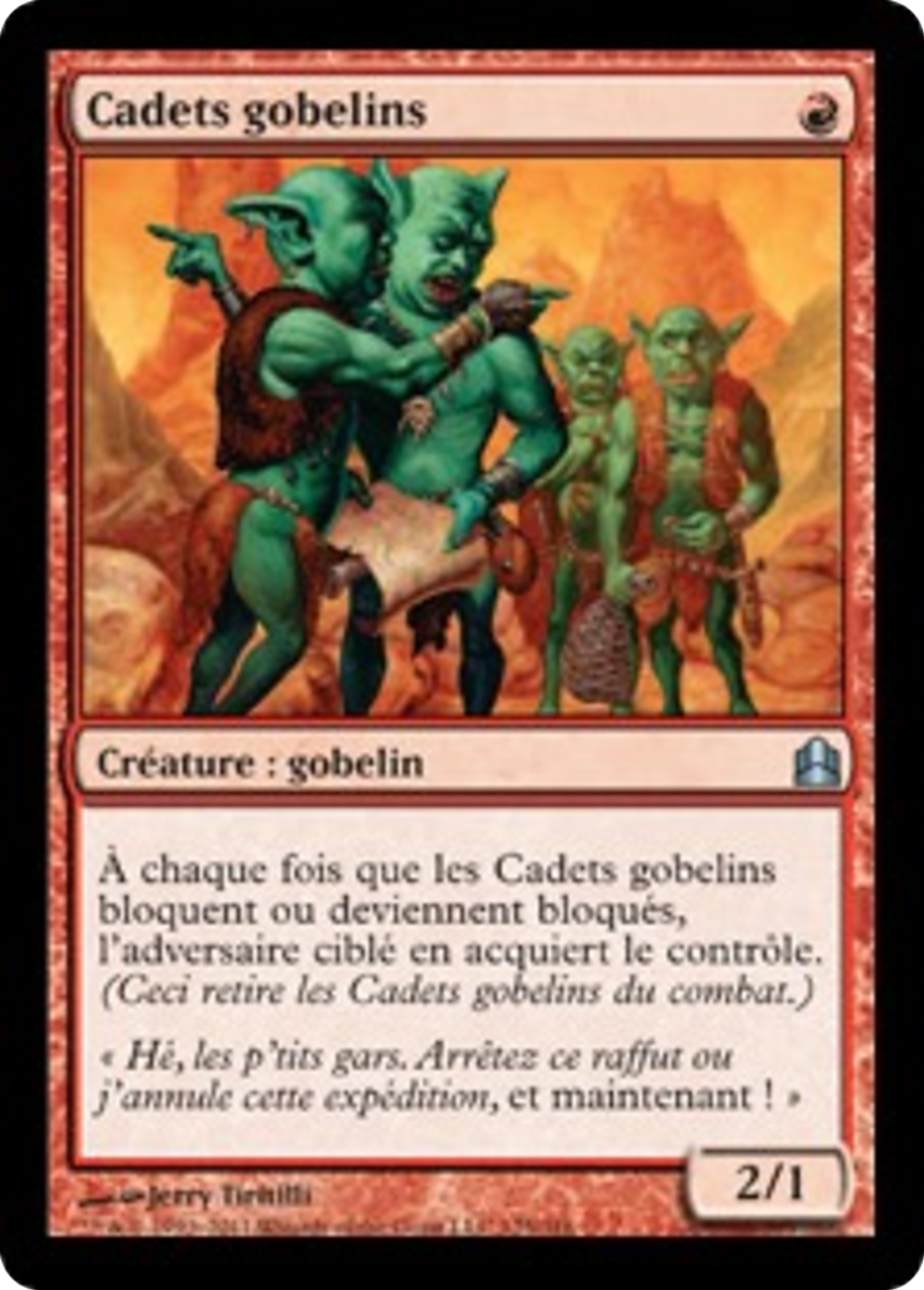 Cadets gobelins — Commander 2011 — Magic: The Gathering