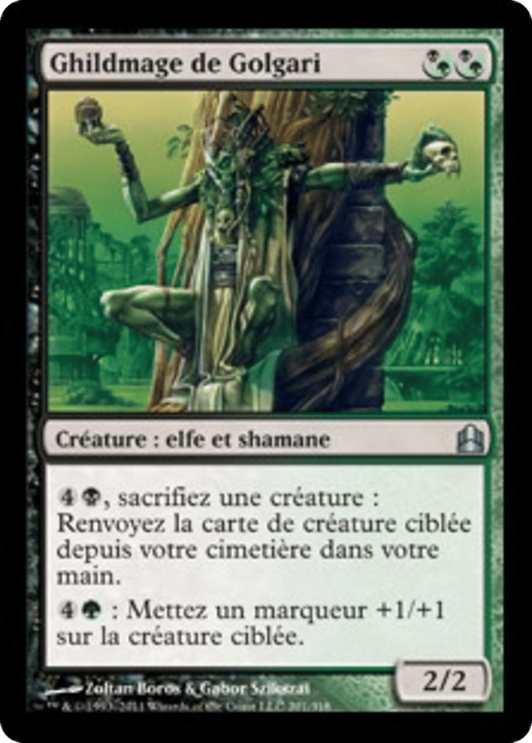 Ghildmage de Golgari — Commander 2011 — Magic: The Gathering