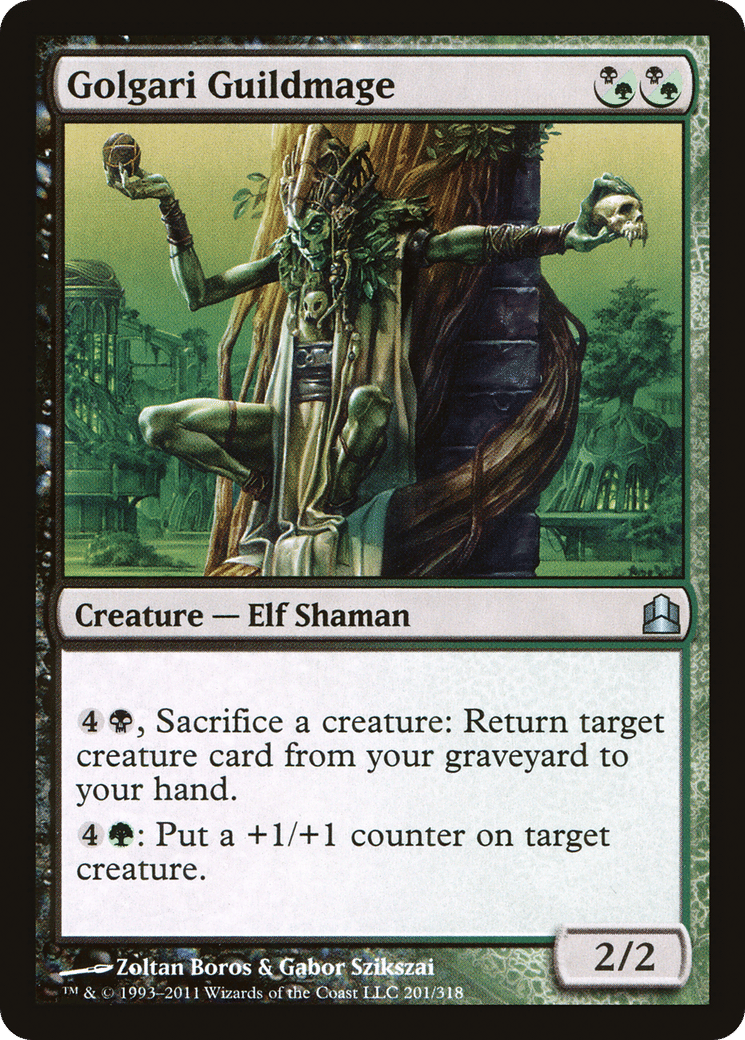 Golgari Guildmage — Commander 2011 — Magic: The Gathering