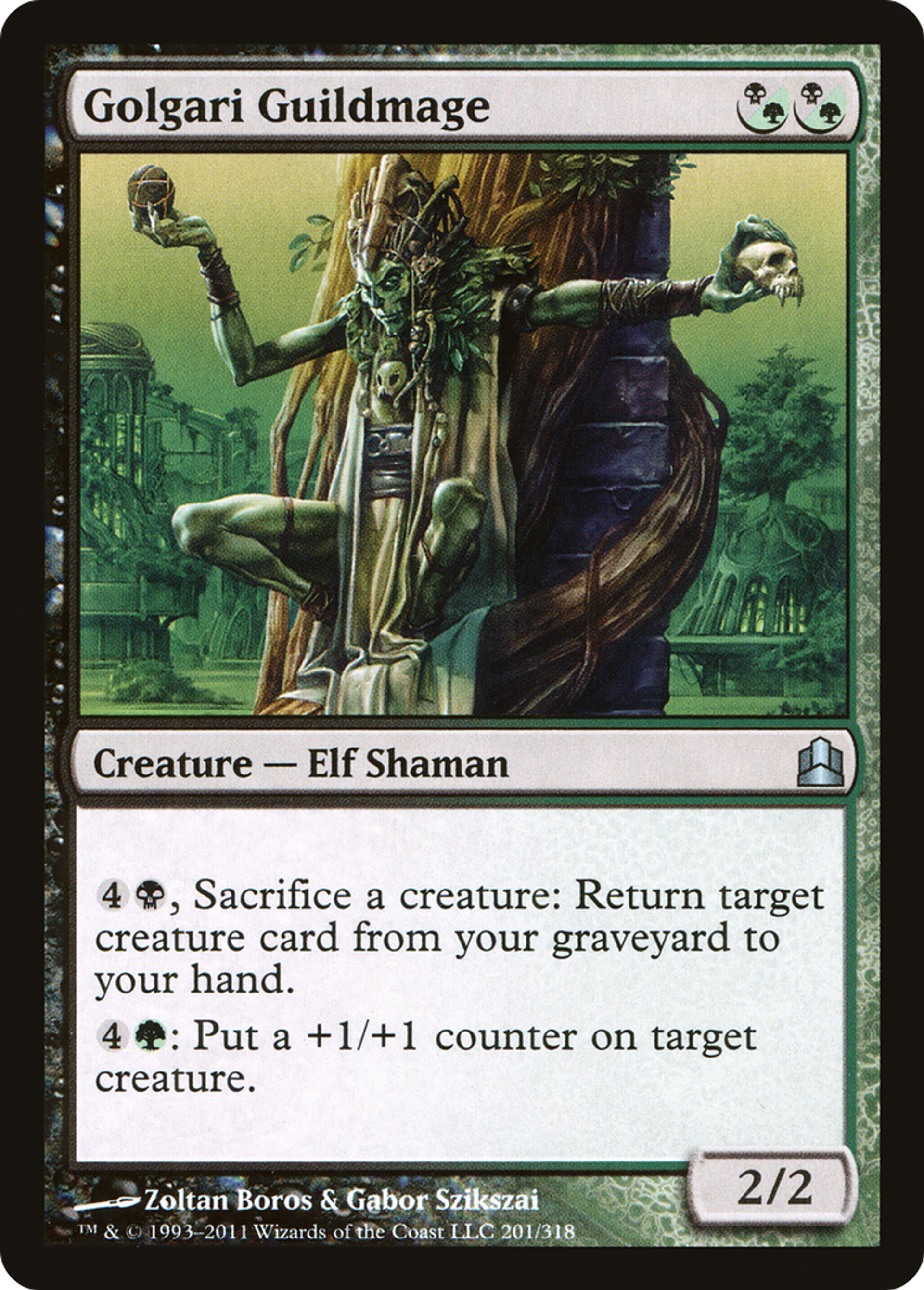 Golgari Guildmage — Commander 2011 — Magic: The Gathering