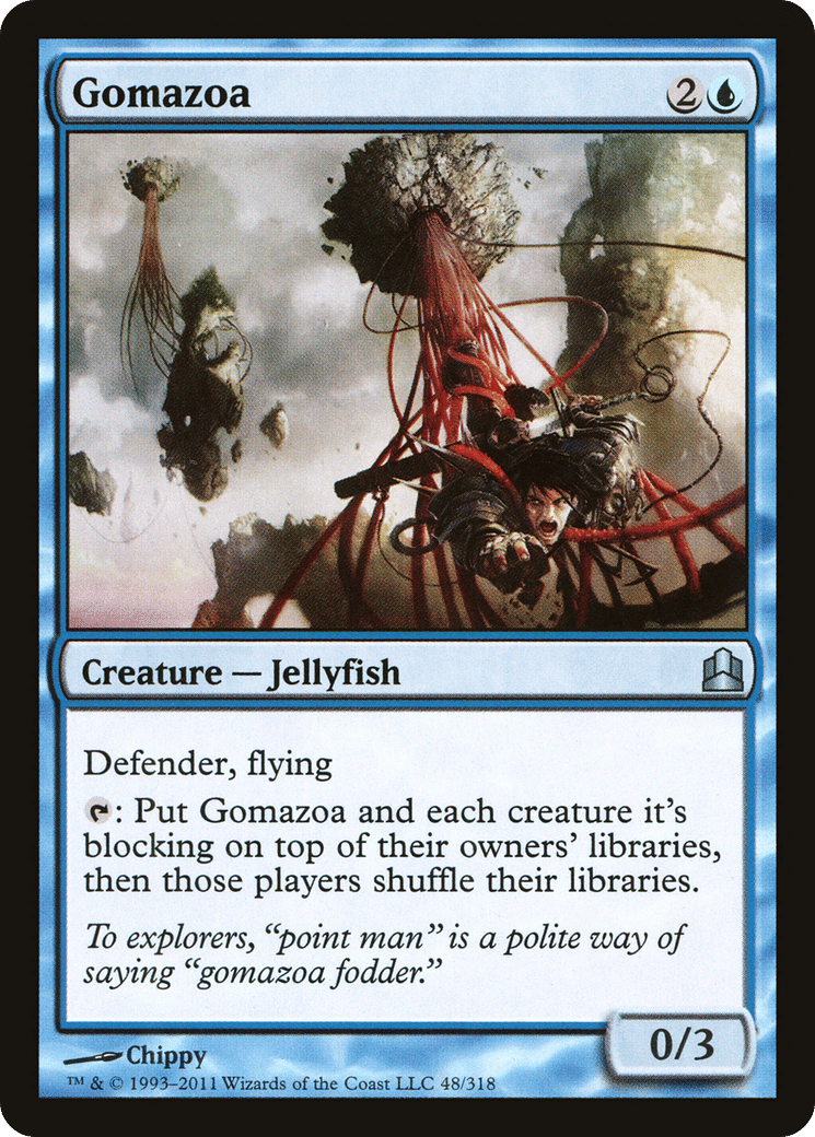 Gomazoa — Commander 2011 — Magic: The Gathering