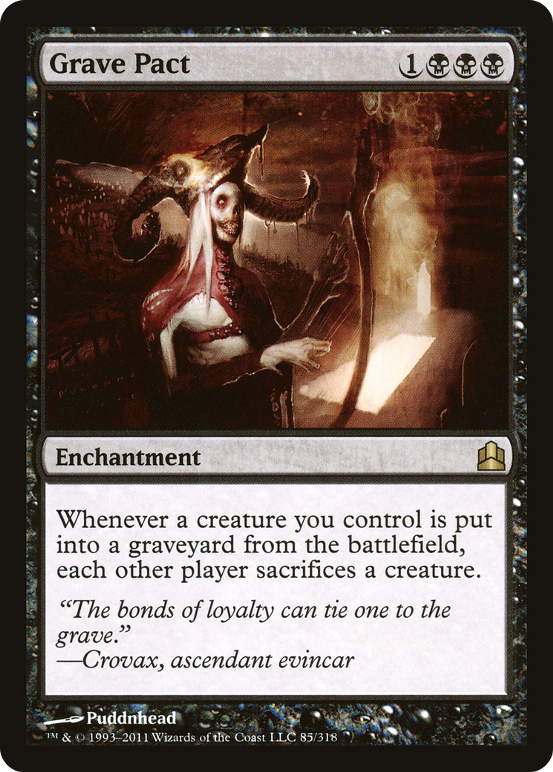 Grave Pact — Commander 2011 — Magic: The Gathering