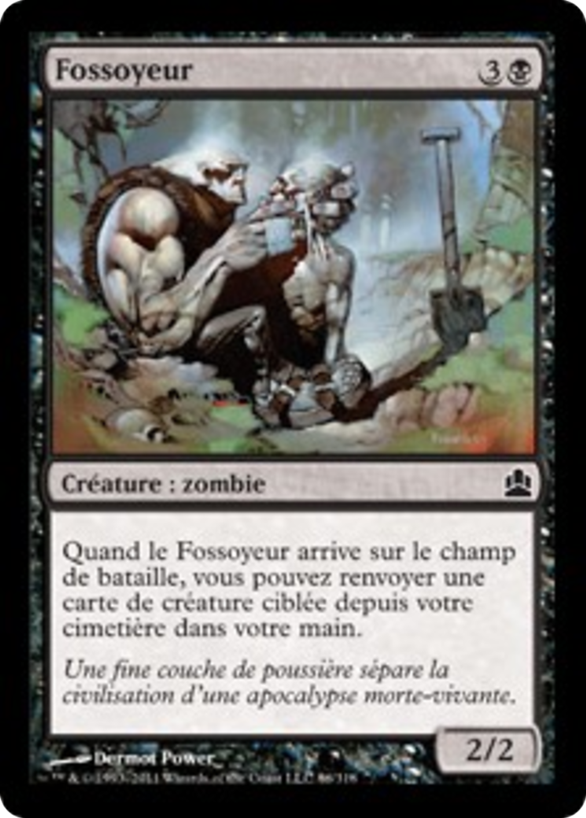 Fossoyeur — Commander 2011 — Magic: The Gathering