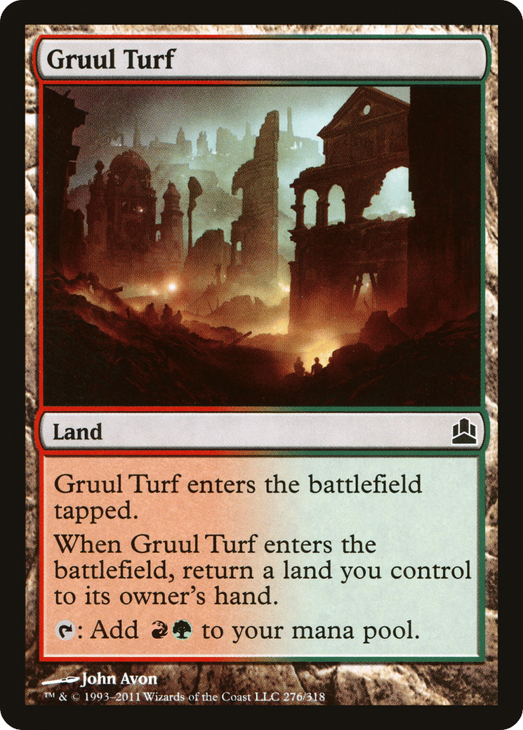 Gruul Turf — Commander 2011 — Magic: The Gathering