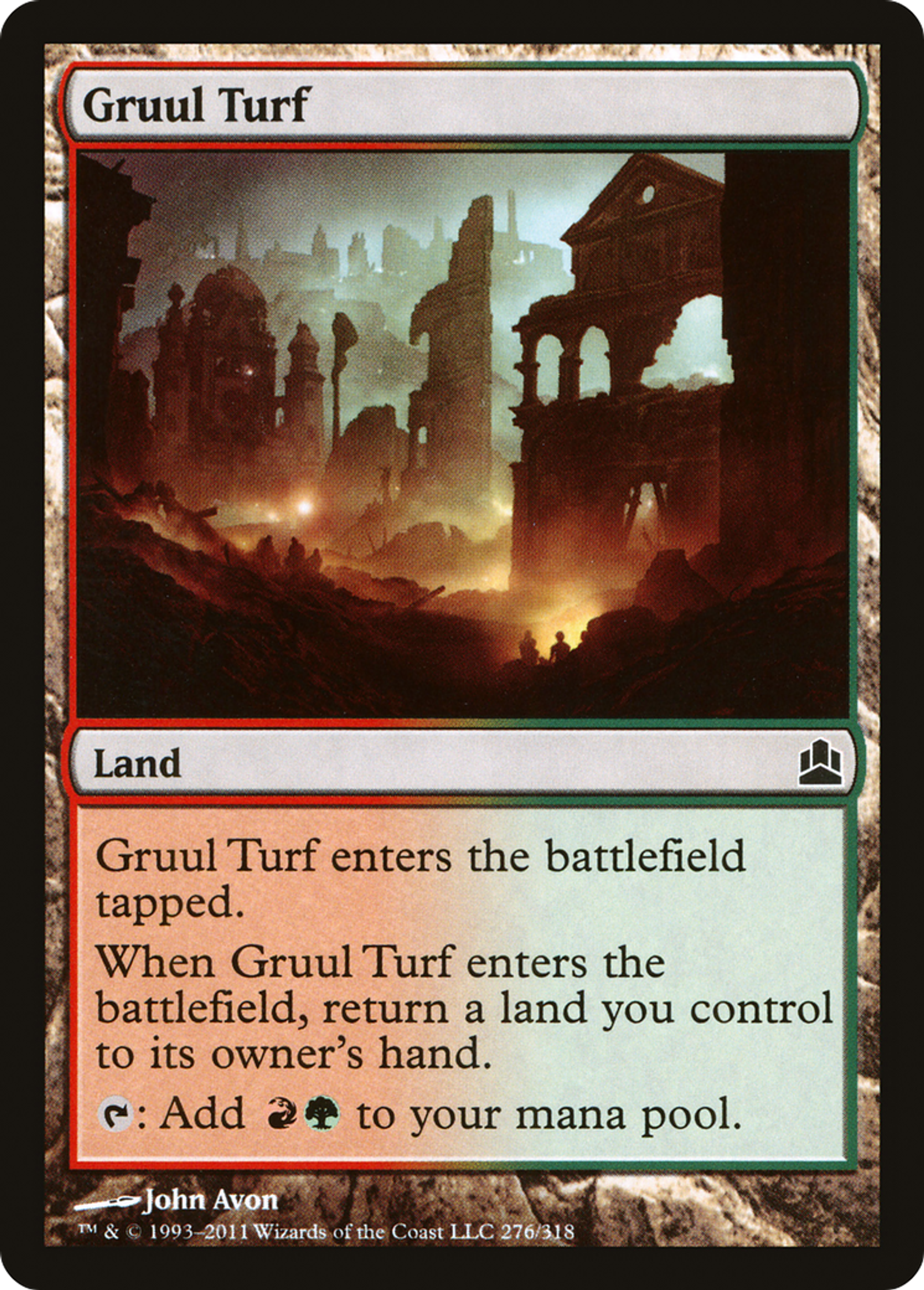 Gruul Turf — Commander 2011 — Magic: The Gathering