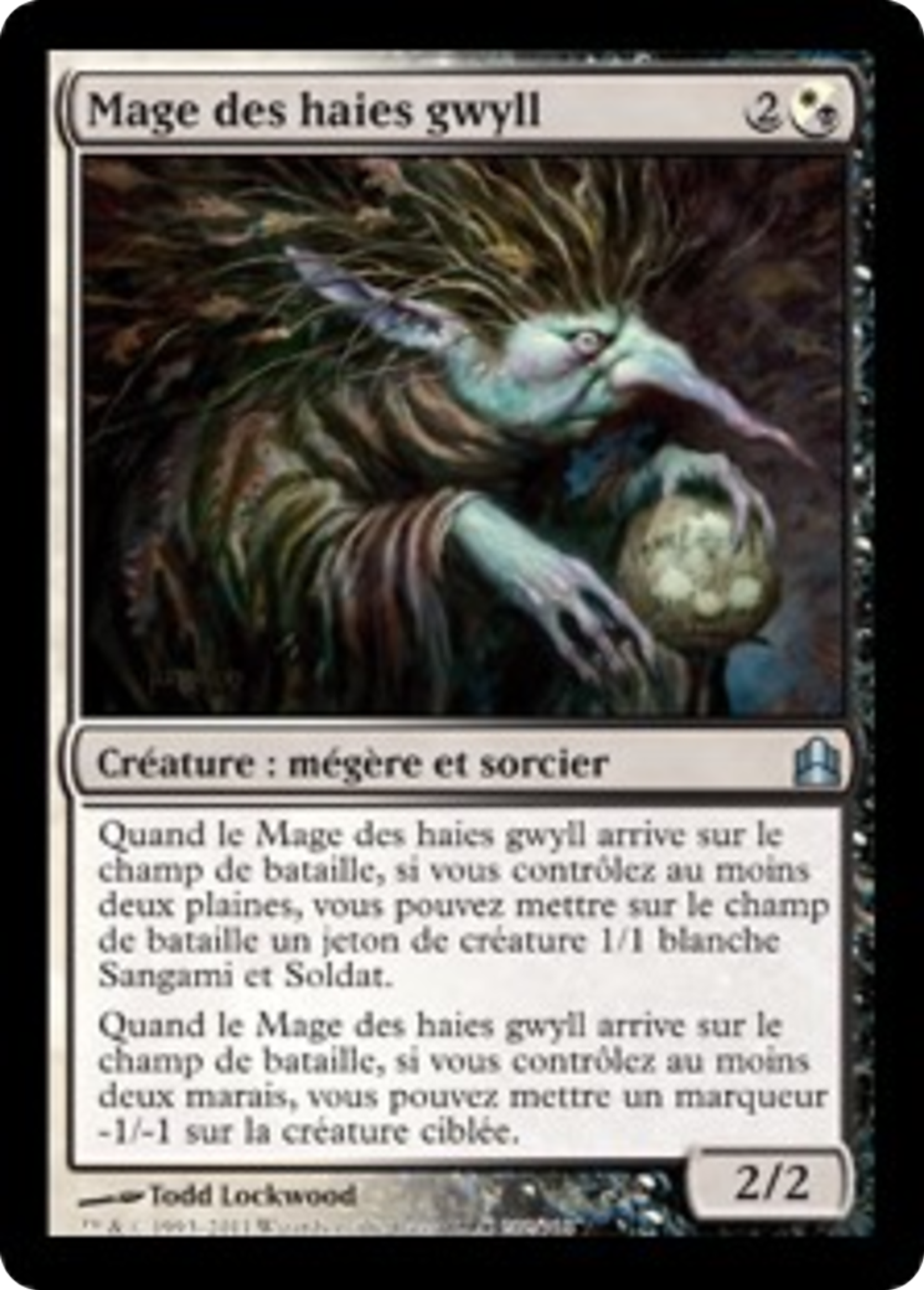 Mage des haies gwyll — Commander 2011 — Magic: The Gathering