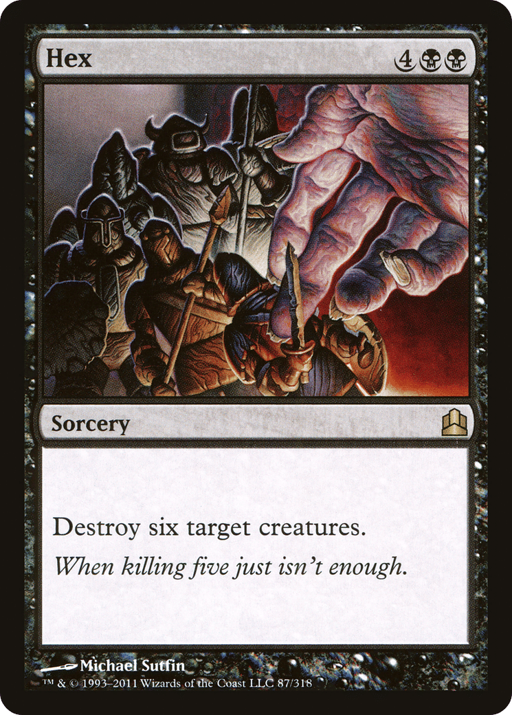 Hex — Commander 2011 — Magic: The Gathering
