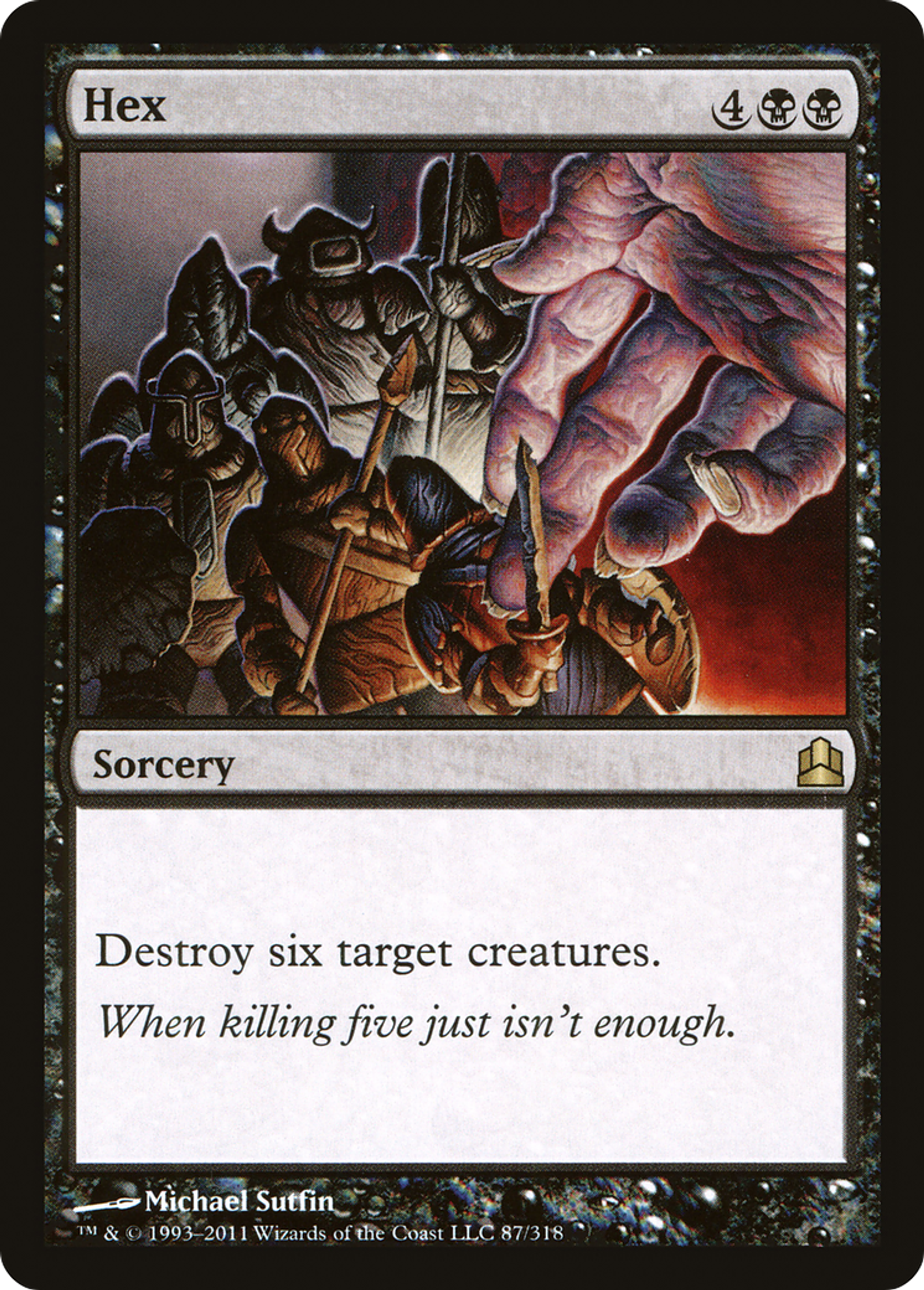 Hex — Commander 2011 — Magic: The Gathering