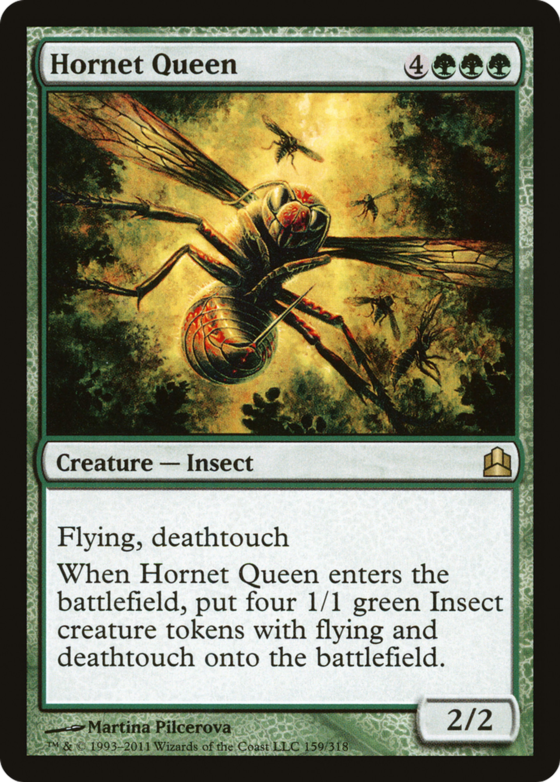 Hornet Queen — Commander 2011 — Magic: The Gathering