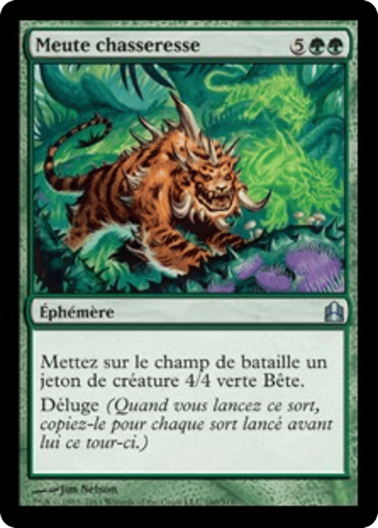 Meute chasseresse — Commander 2011 — Magic: The Gathering