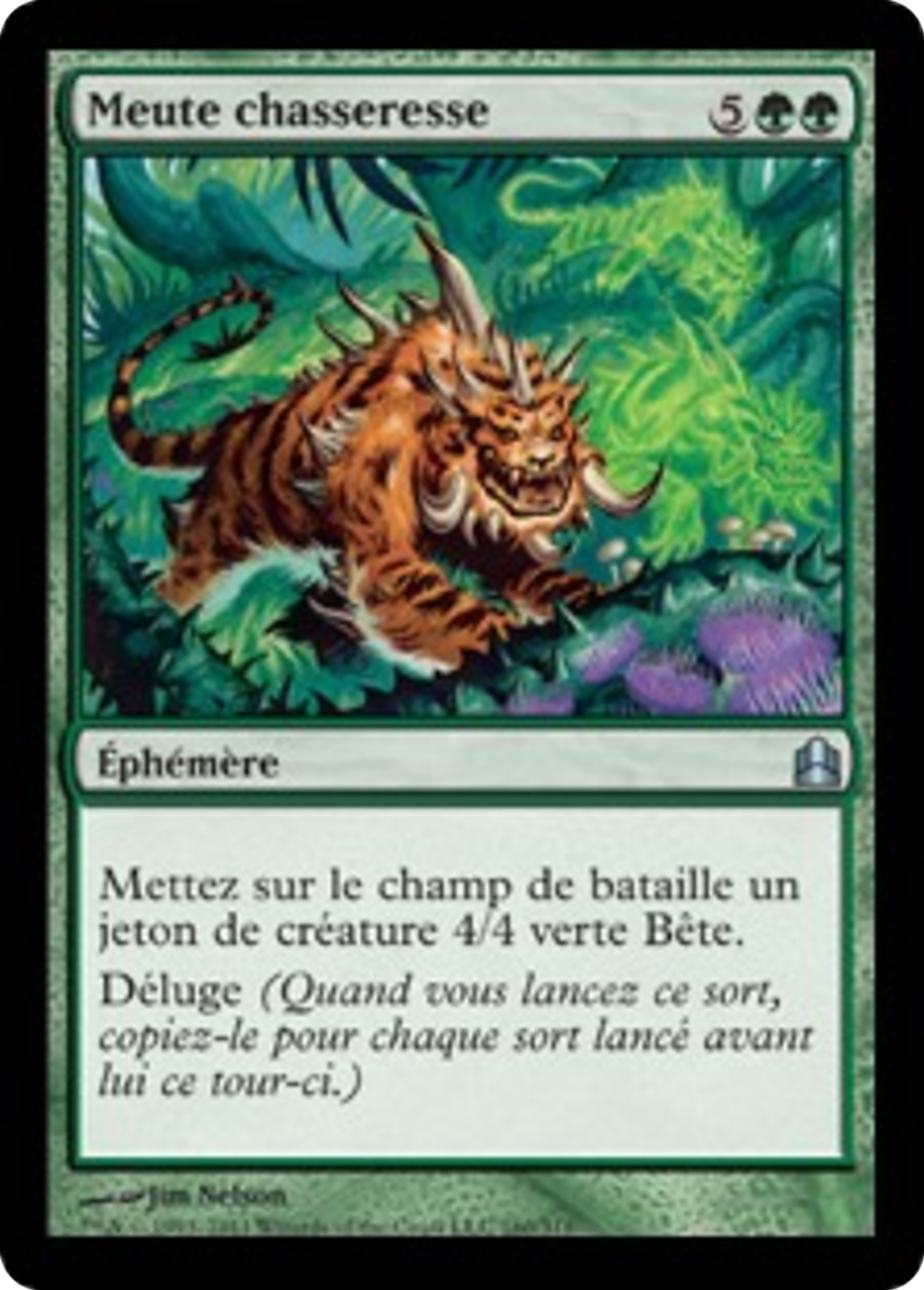 Meute chasseresse — Commander 2011 — Magic: The Gathering