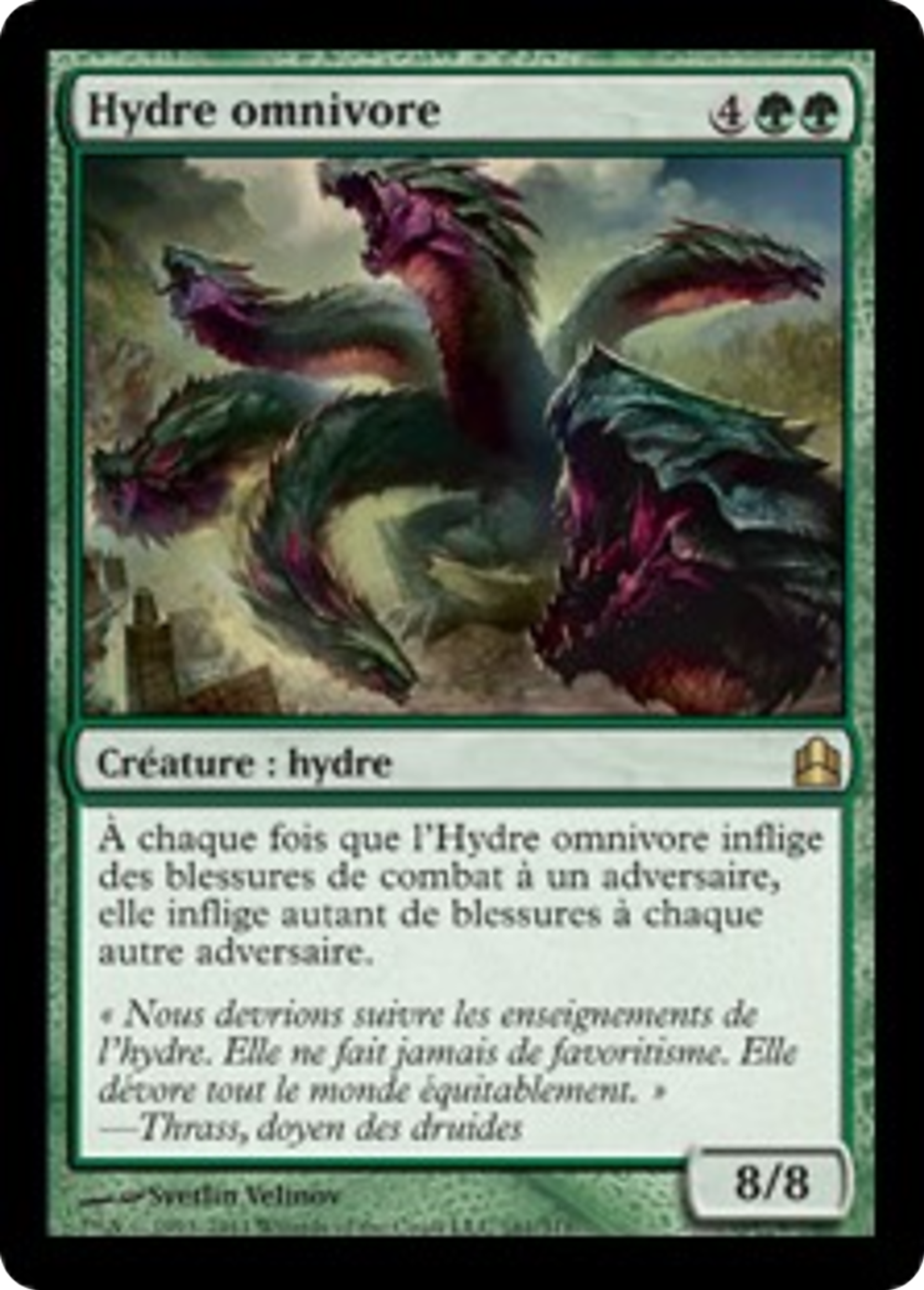 Hydre omnivore — Commander 2011 — Magic: The Gathering