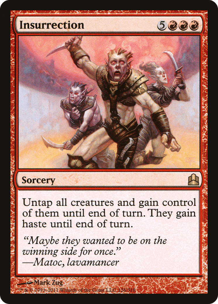 Insurrection — Commander 2011 — Magic: The Gathering