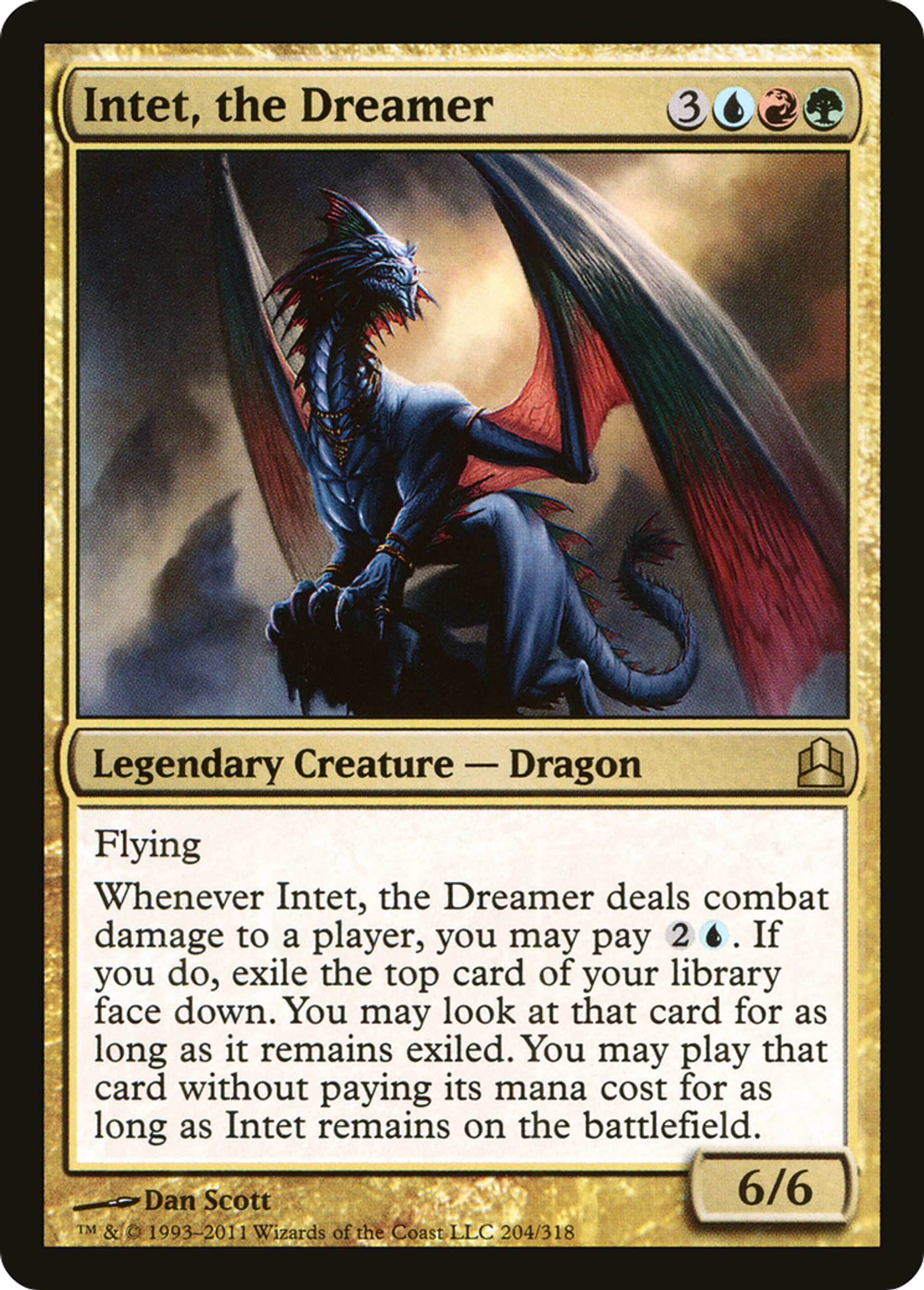 Intet, the Dreamer — Commander 2011 — Magic: The Gathering