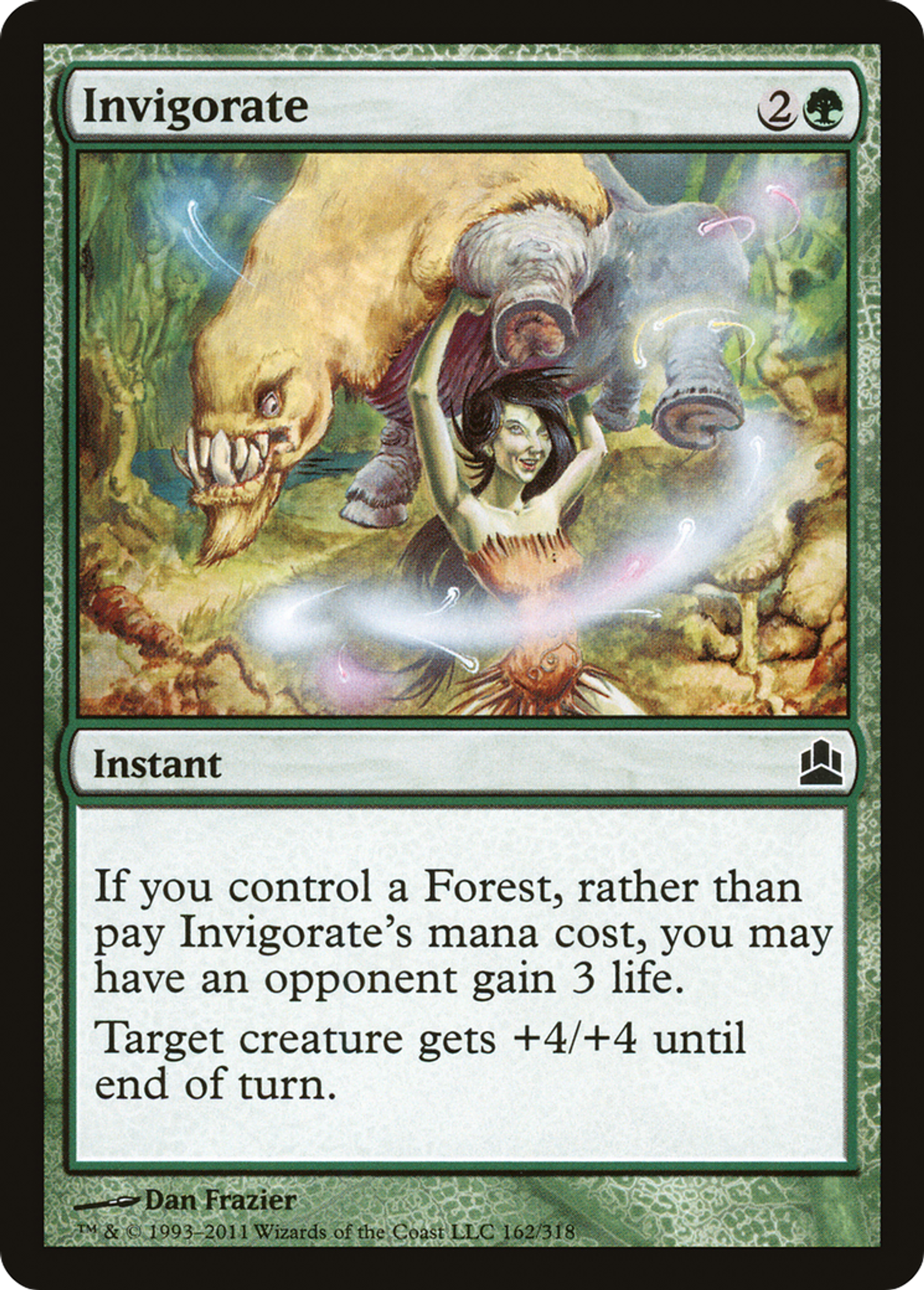 Invigorate — Commander 2011 — Magic: The Gathering