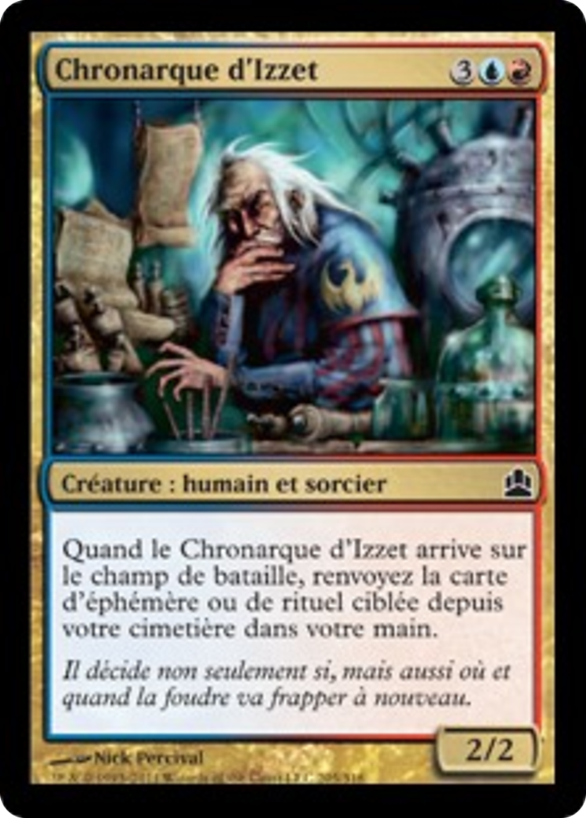 Chronarque d'Izzet — Commander 2011 — Magic: The Gathering