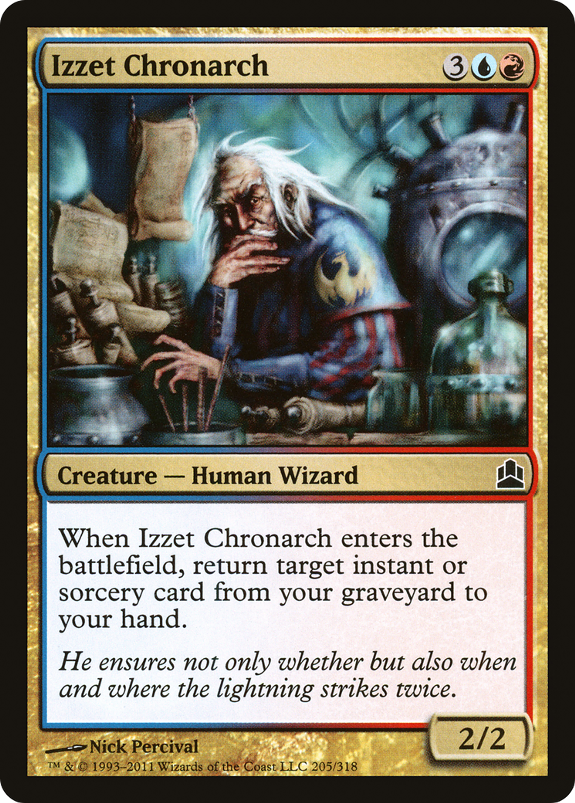 Izzet Chronarch — Commander 2011 — Magic: The Gathering