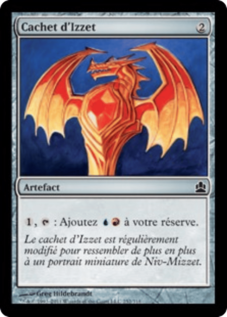 Cachet d'Izzet — Commander 2011 — Magic: The Gathering