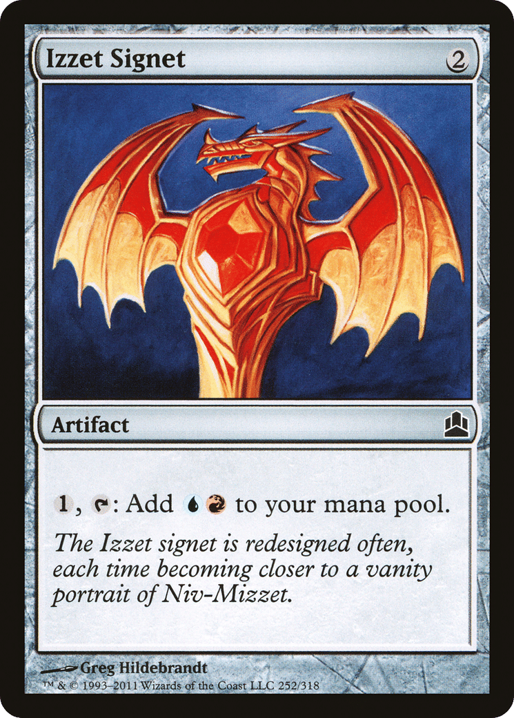 Izzet Signet — Commander 2011 — Magic: The Gathering
