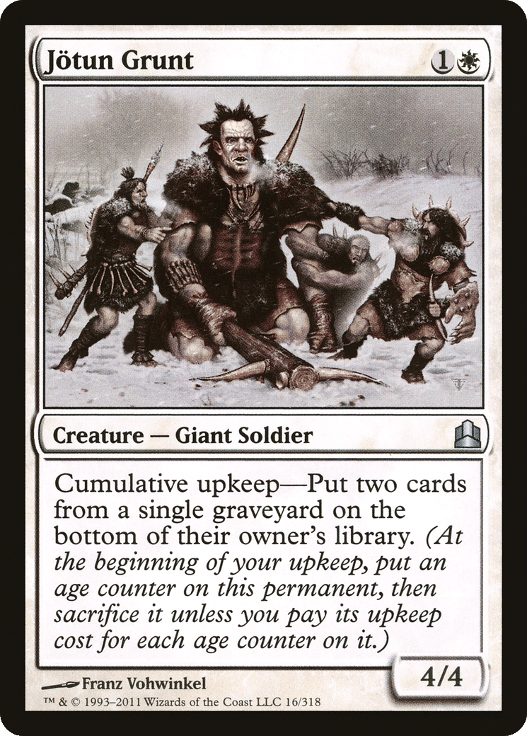 Jötun Grunt — Commander 2011 — Magic: The Gathering