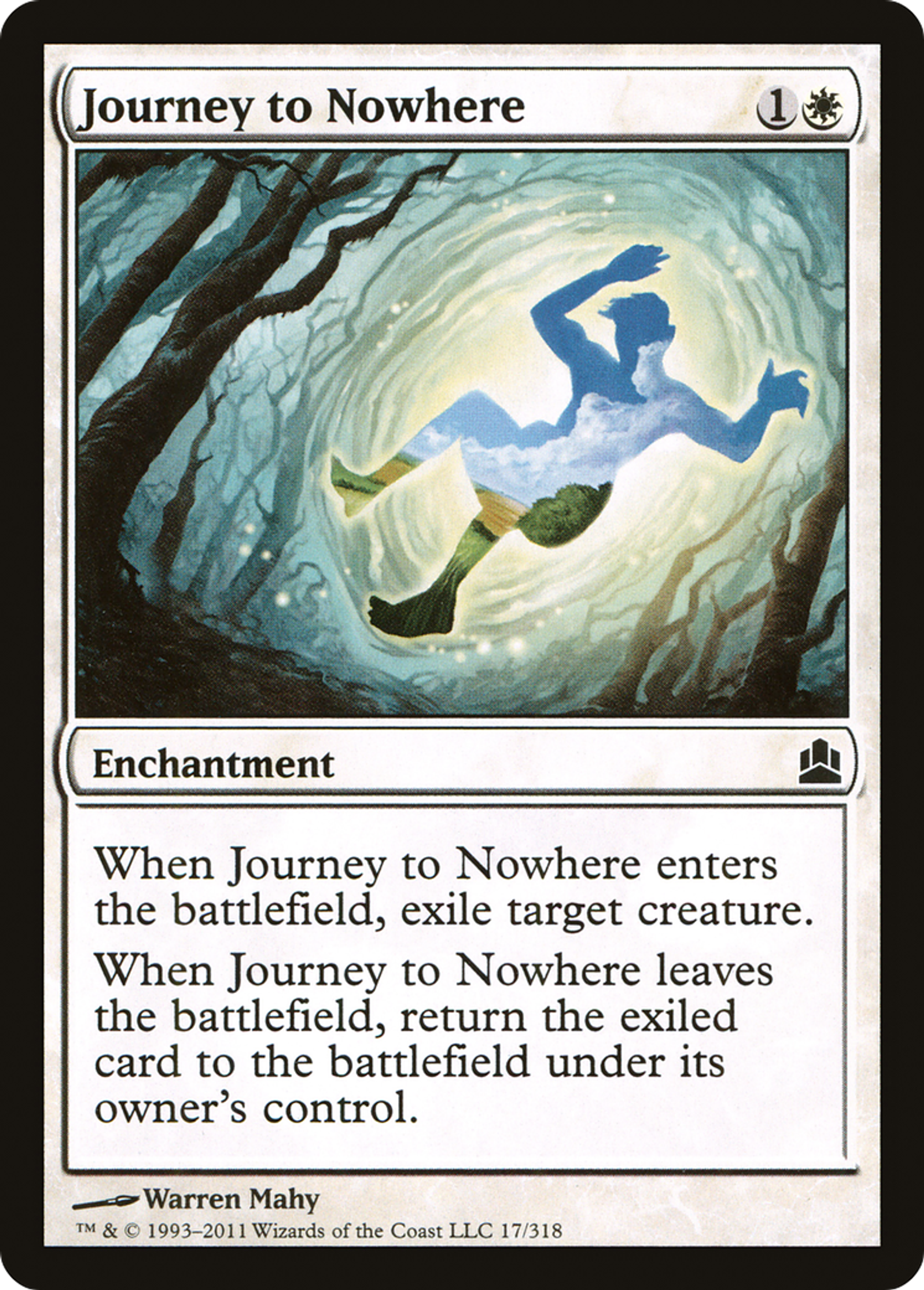 Journey to Nowhere — Commander 2011 — Magic: The Gathering