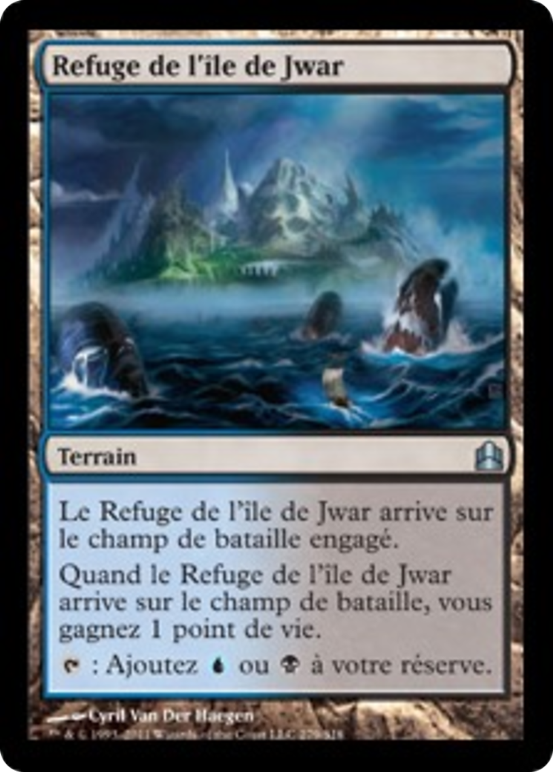 Refuge de l'île de Jwar — Commander 2011 — Magic: The Gathering
