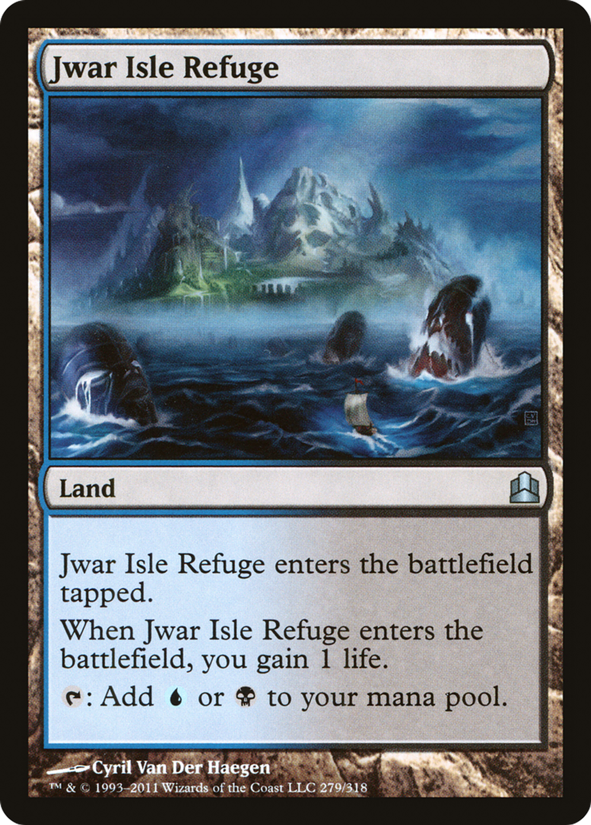 Jwar Isle Refuge — Commander 2011 — Magic: The Gathering