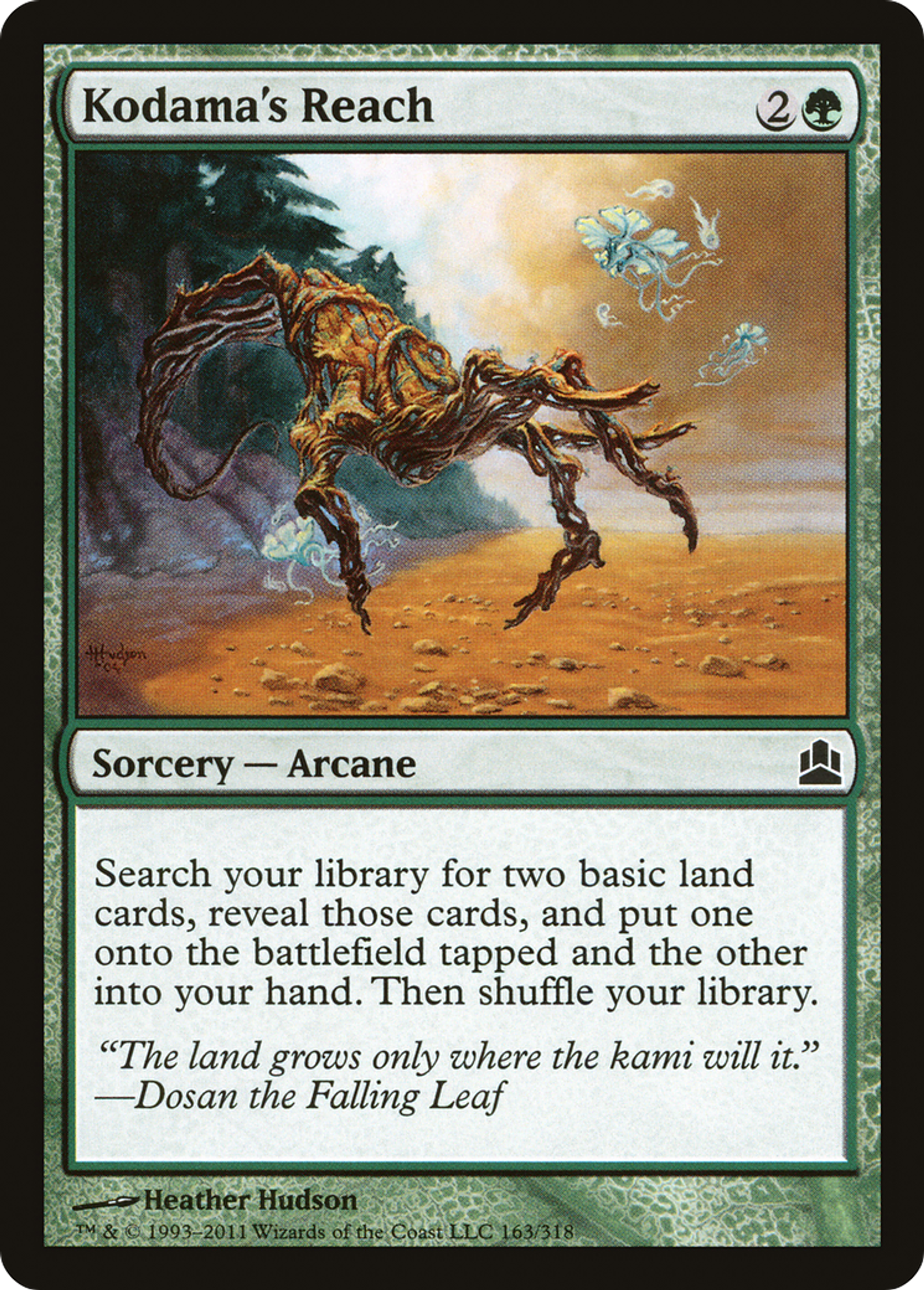Kodama's Reach — Commander 2011 — Magic: The Gathering