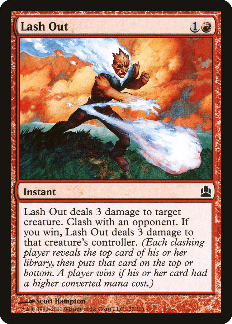 Lash Out — Commander 2011 — Magic: The Gathering
