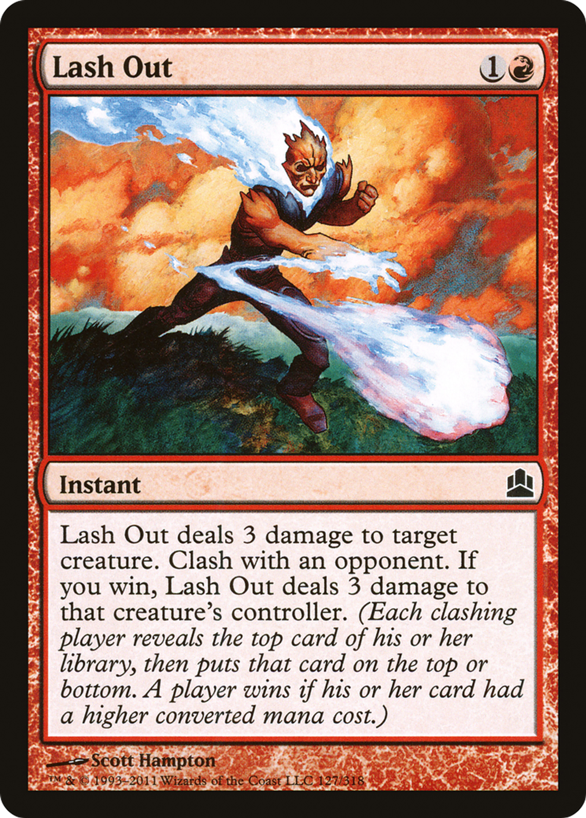 Lash Out — Commander 2011 — Magic: The Gathering