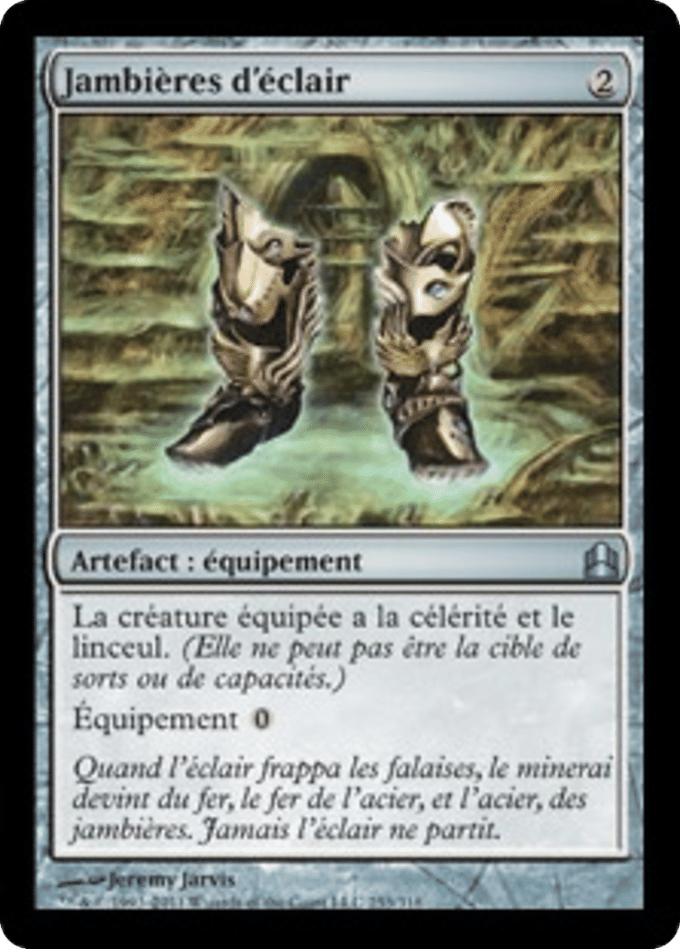 Jambières d'éclair — Commander 2011 — Magic: The Gathering