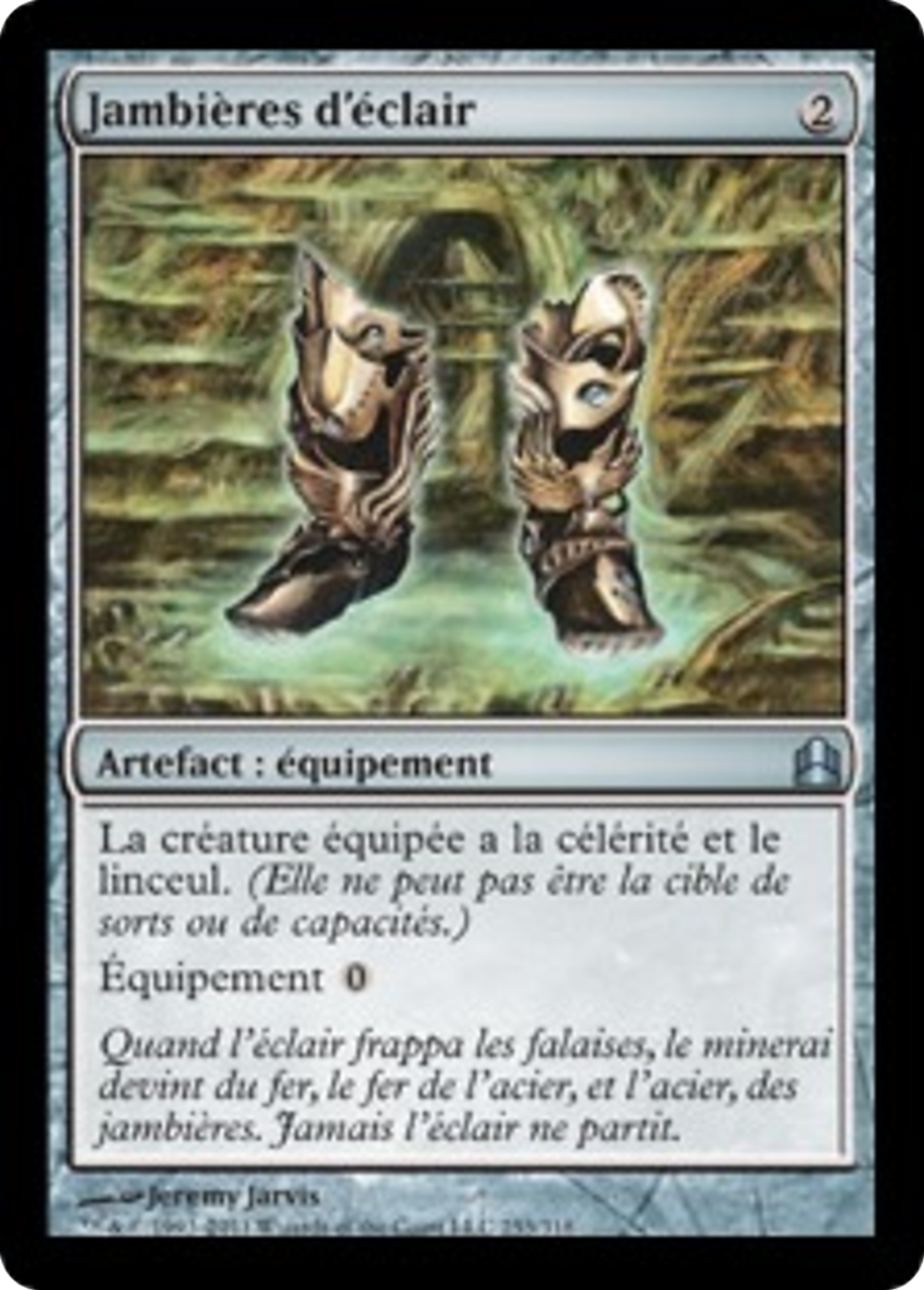 Jambières d'éclair — Commander 2011 — Magic: The Gathering