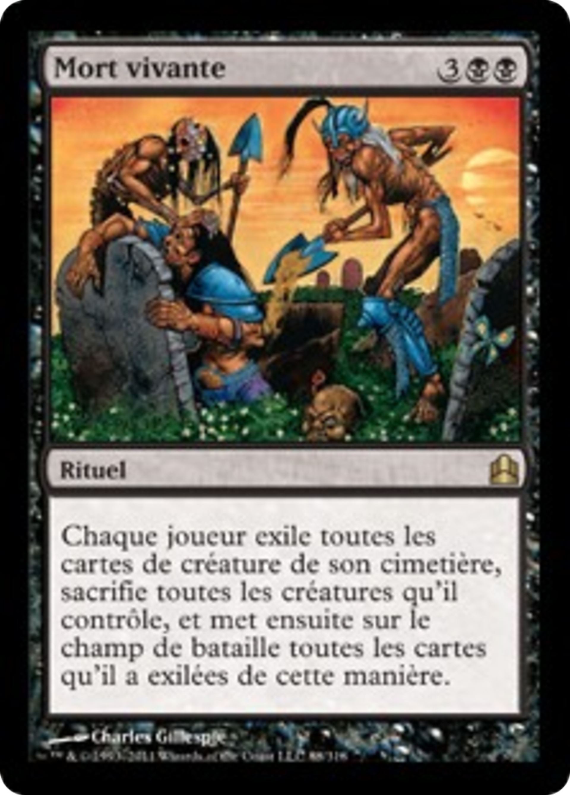 Mort vivante — Commander 2011 — Magic: The Gathering