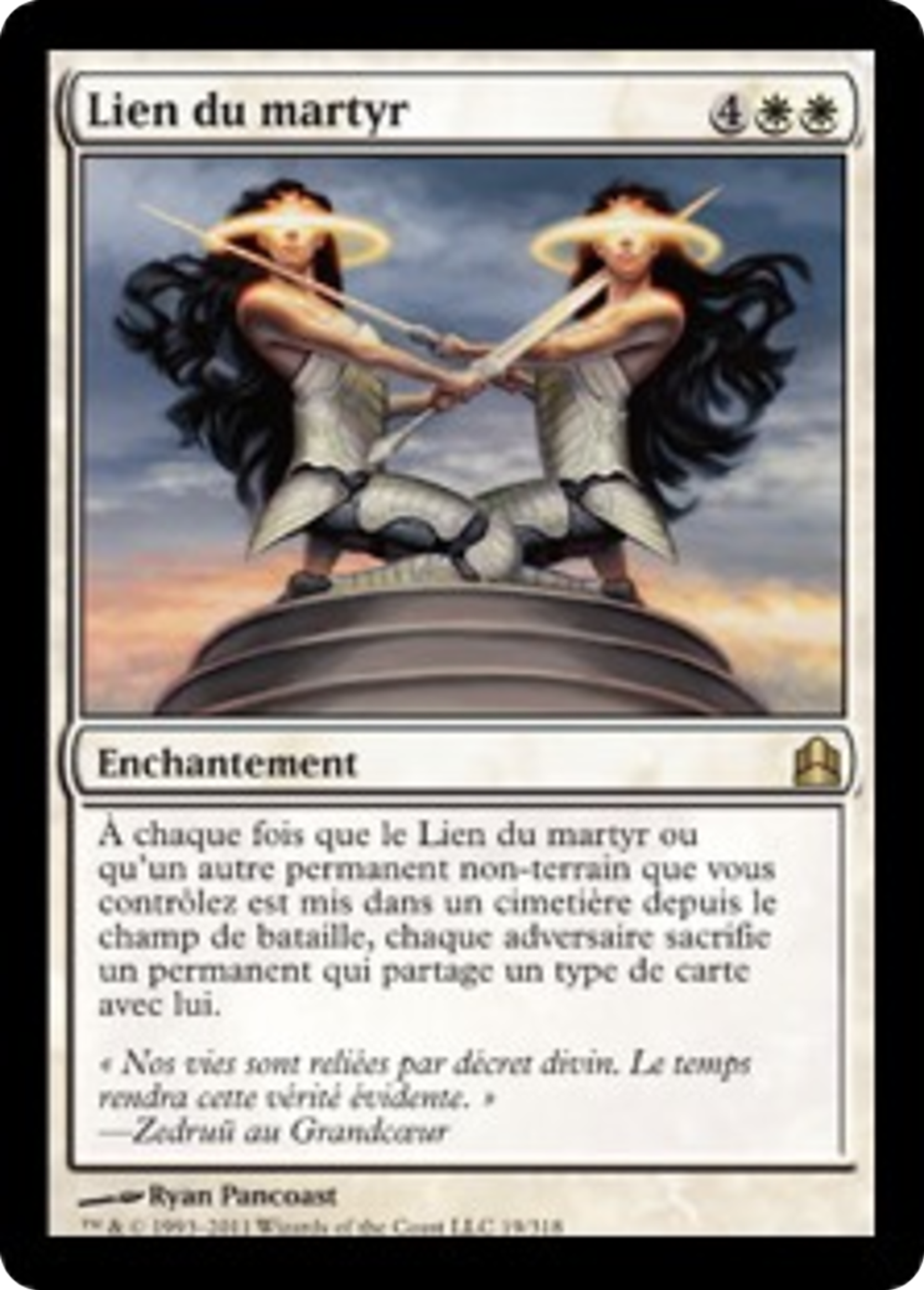 Lien du martyr — Commander 2011 — Magic: The Gathering