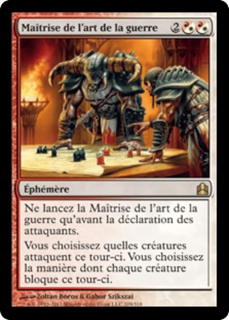 Maîtrise de l'art de la guerre — Commander 2011 — Magic: The Gathering