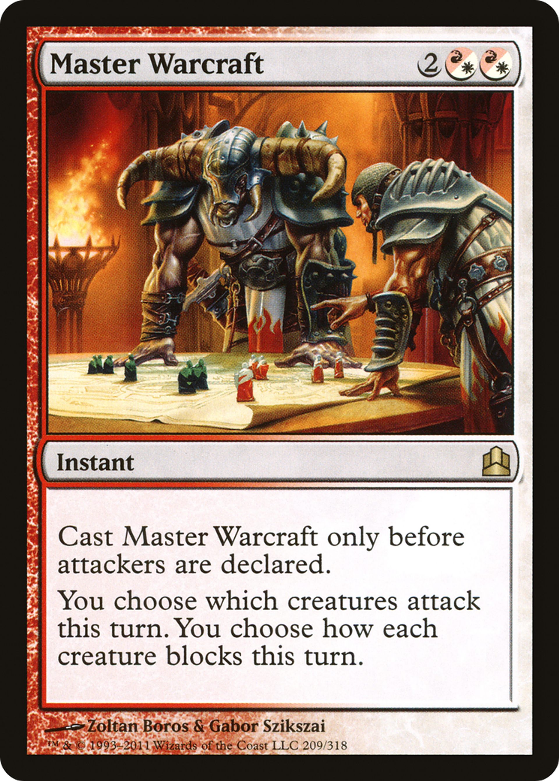 Master Warcraft — Commander 2011 — Magic: The Gathering