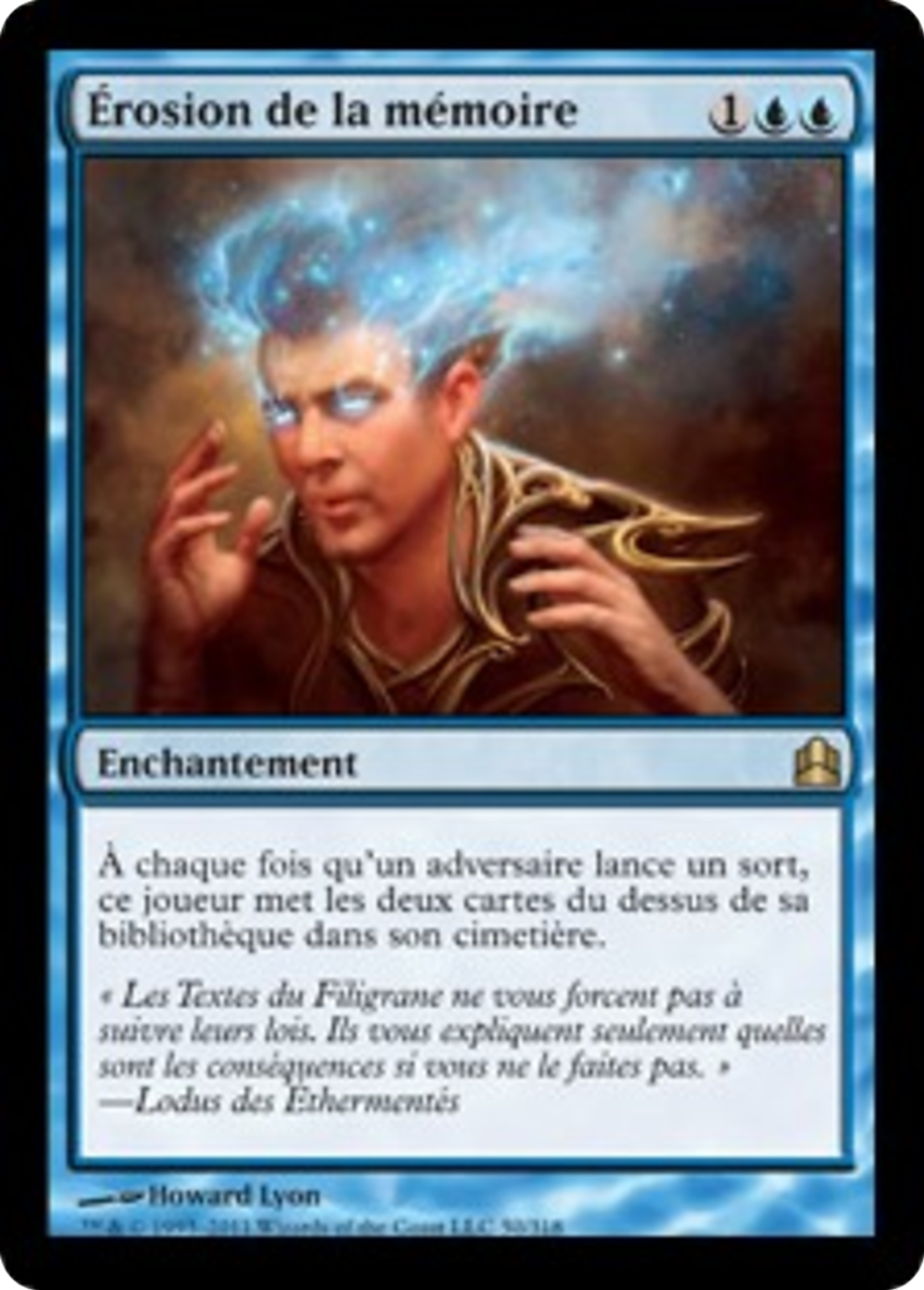 Érosion de la mémoire — Commander 2011 — Magic: The Gathering