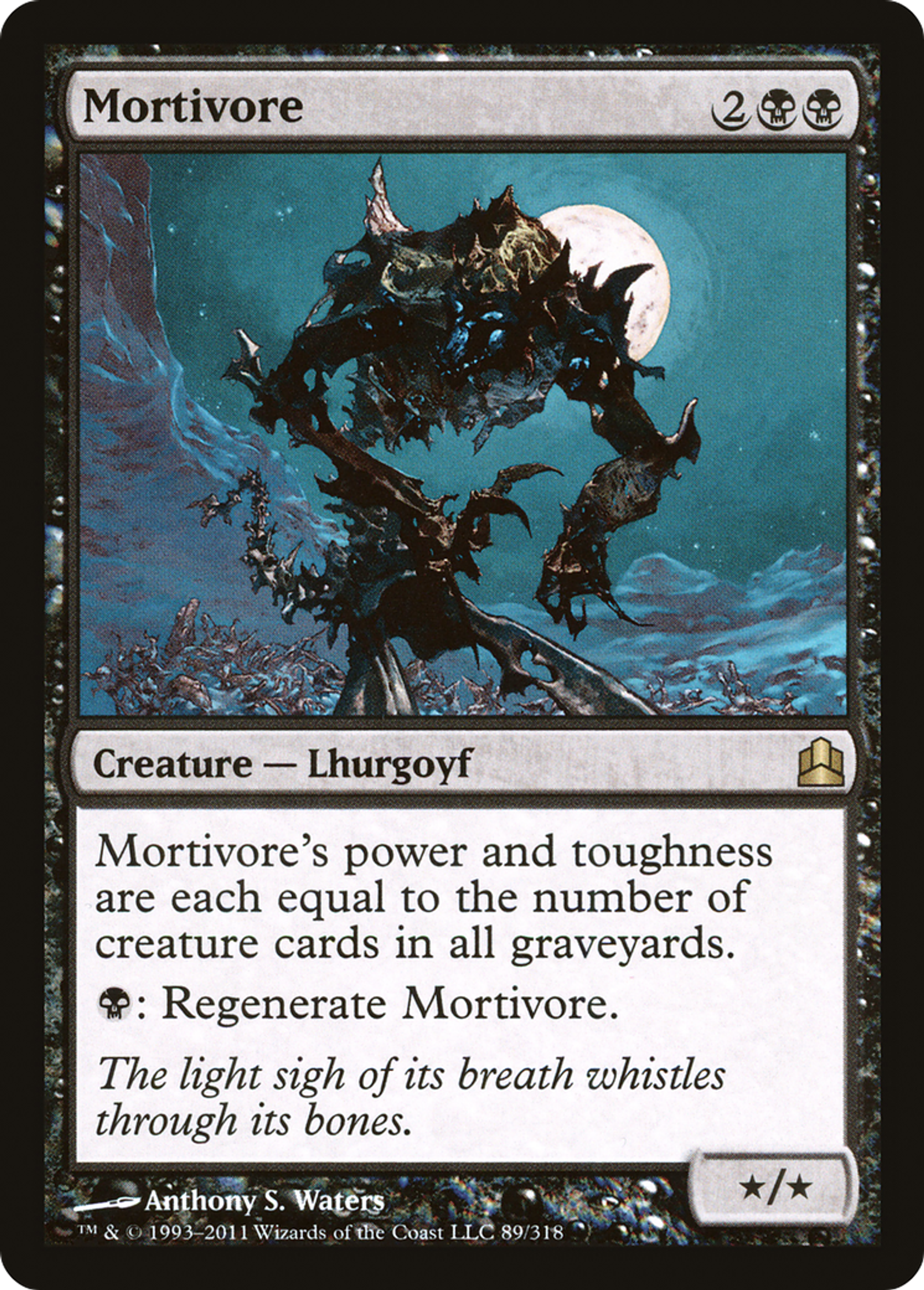 Mortivore — Commander 2011 — Magic: The Gathering