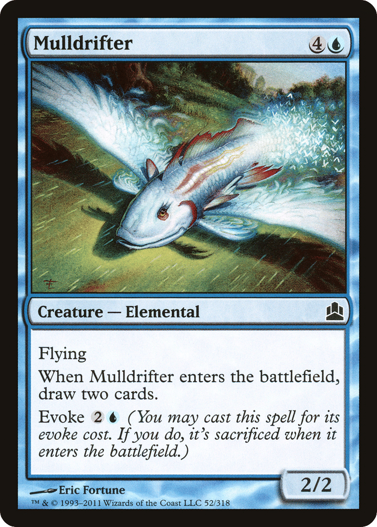 Mulldrifter — Commander 2011 — Magic: The Gathering