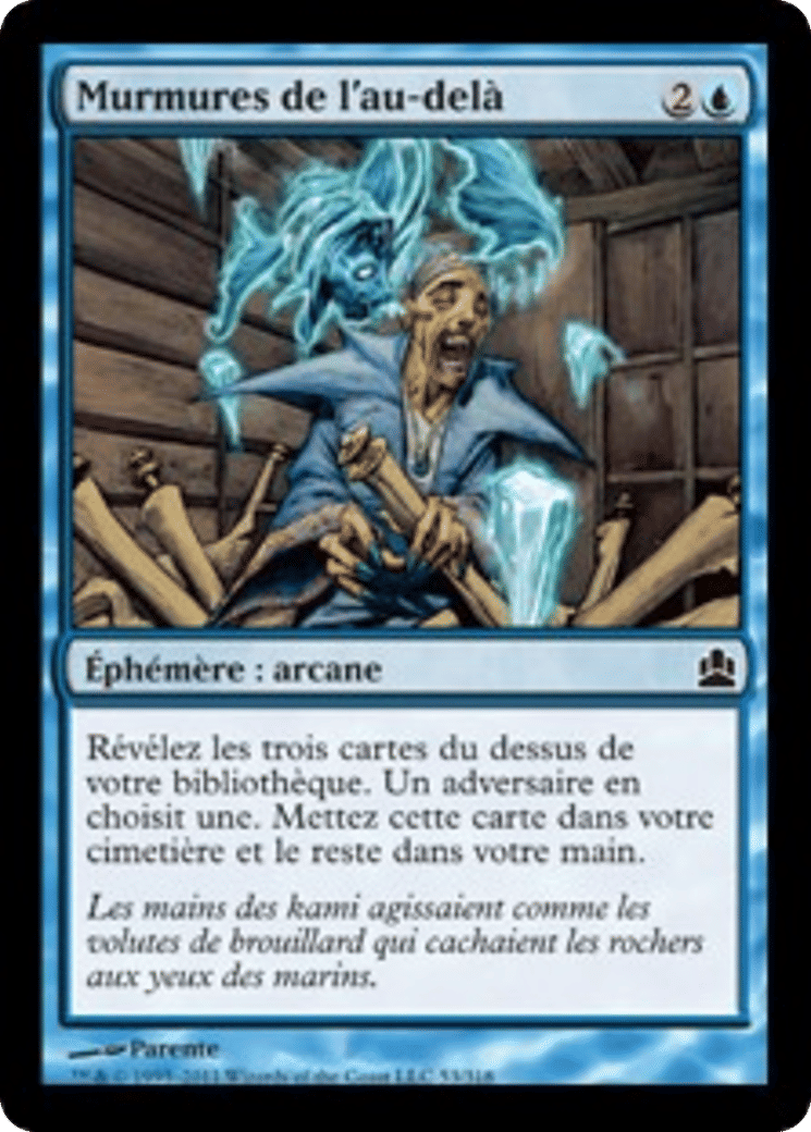 Murmures de l'au-delà — Commander 2011 — Magic: The Gathering
