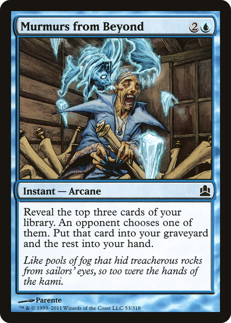Murmurs from Beyond — Commander 2011 — Magic: The Gathering