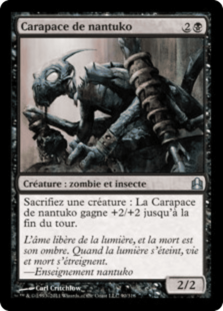 Carapace de nantuko — Commander 2011 — Magic: The Gathering