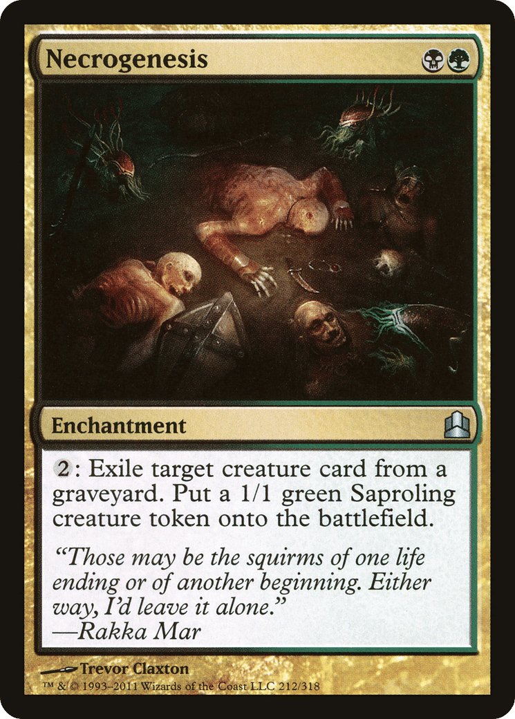 Necrogenesis — Commander 2011 — Magic: The Gathering